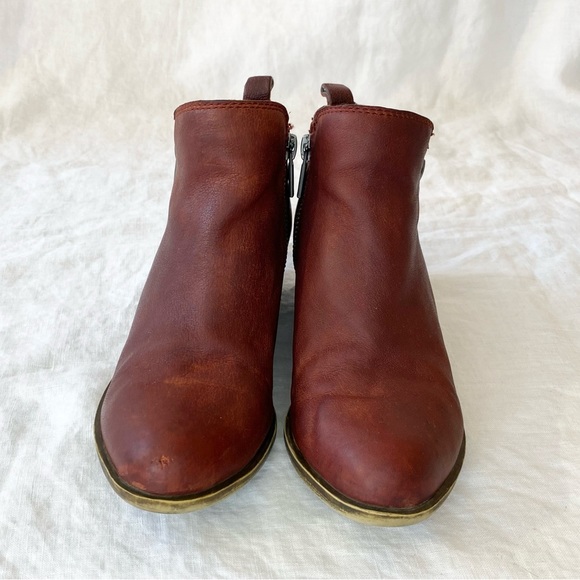 Lucky Brand Basel Leather Booties - Picture 3 of 15